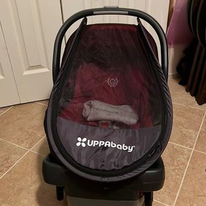 UPPA baby mesh stroller cover in black